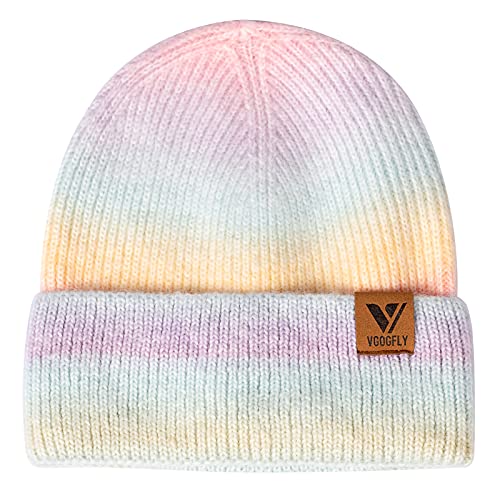Vgogfly Slouchy Beanie Hats for Women Winter Knitted Caps Soft Warm Ski Hat Unisex - color: Z - Mix 6