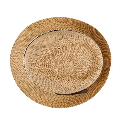 Levi's Men's Straw Fedora Hat - color: Tan, size: Small-Medium