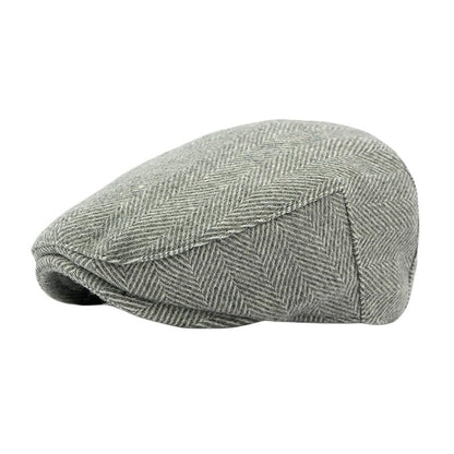 Idopy Men`s Classic Adjustable Ivy Irish Newsboy Golf Cap Hat - color: 267 Grey