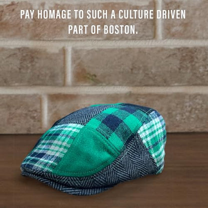 The Original Boston Scally Cap - Slainte - Single Panel Newsboy Cap for Men - size: X-Small