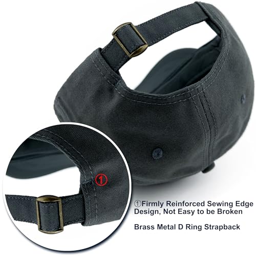 Loneshark Short Brim Baseball Cap for Running Small Bill Umpire Hat - color: Charcoal