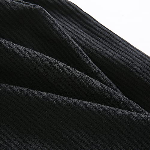 Slouchy Beanie Long Baggy Hat Lightweight Skull Cap for Men Women Unisex - color: V-black