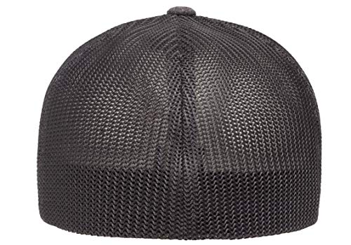 Flexfit 110 Mesh Cap One Size - color: Black, size: One Size