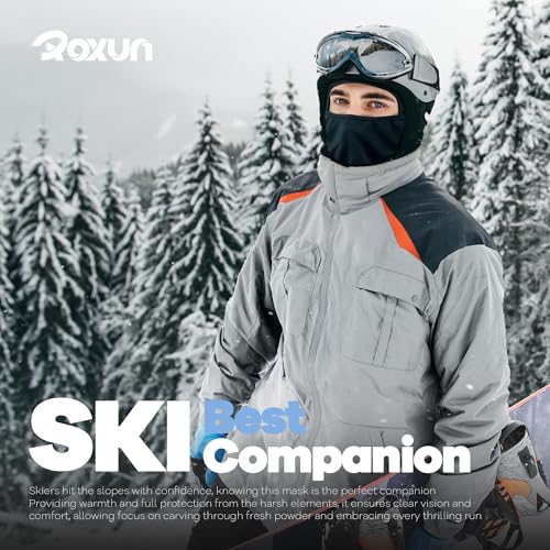 ROXUN Ski Mask Balaclava, Motorcycle Summer Cooling Breathable UV Protector - color: 110-one Red