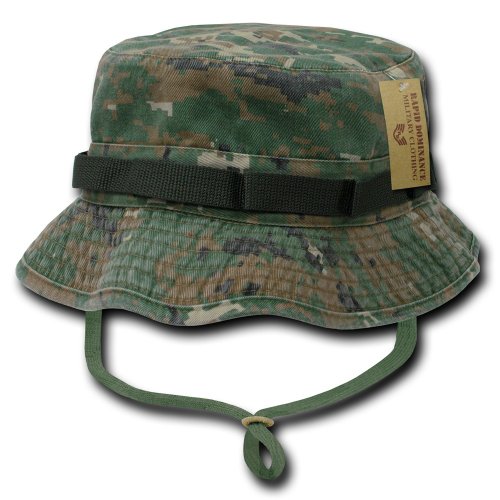 Rapiddominance Boonies Hat - color: Woodland Digital, size: Large