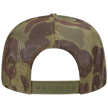 BROTHER TRUCKERS Choosin' Texas Distressed Mesh Back Hat - color: Green Camo