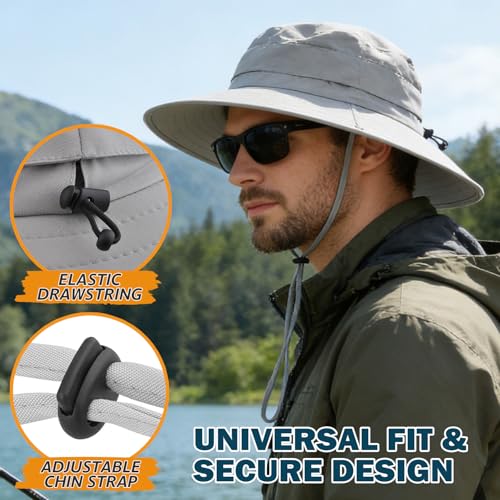 EINSKEY Full Coverage Sun Hat with Neck Flap | Waterproof Flip Cover Sun Hat