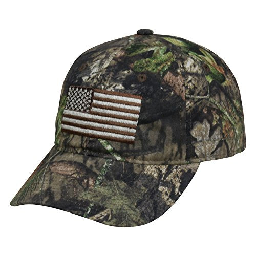 Outdoor Cap Men's Camouflage Americana Cap, One Size - color: Mossy Oak Country Mini