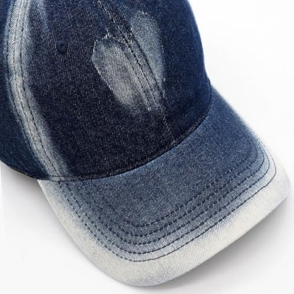 Baseball Cap for Women Men Classic Strapback Hats Adjustable Sun Hat - color: Navy B