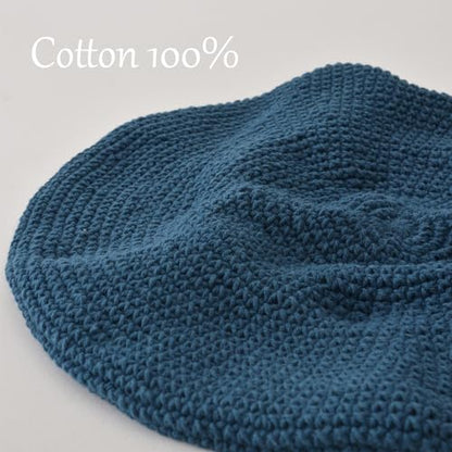 CHARM Knit Tam Hats for Women & Men - color: Dark Orange