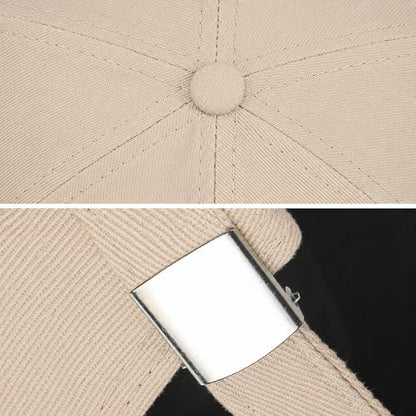 Outdoor Brimless Hat for Men Women, Adjustable Rolled Cuff Skull Cap - color: 2#beige