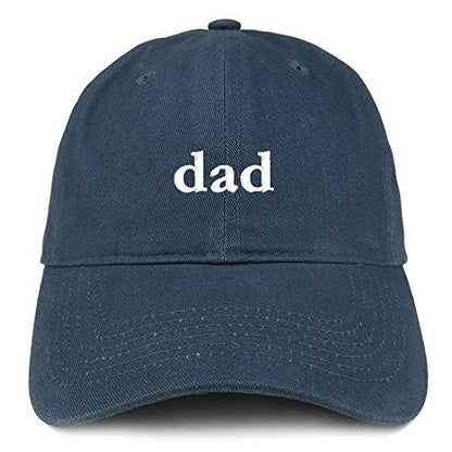 Trendy Apparel Shop Mom and Dad Soft Cotton Couple 2 Pc Cap Set - color: Black Navy