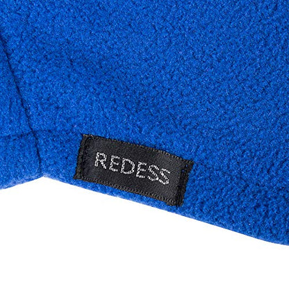 REDESS Winter Windproof Hat, Unisex Children Heavyweight Balaclava, Ski Mask with Thick Warm Fleece Face Cover - color: Blue