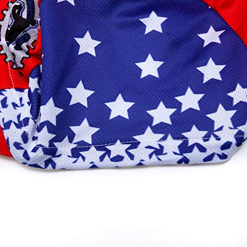 Weimostar Unisex Cycling Cap Hat Anti-Sweat Breathable - color: Usa