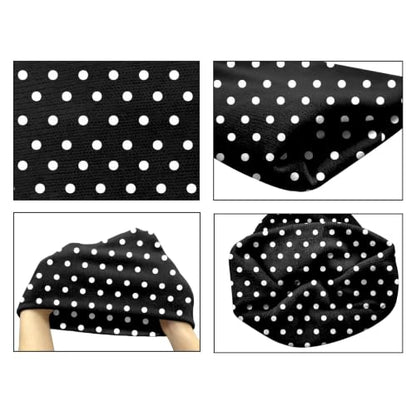 Beanie Knit Hat Winter Unisex Cuffed Beanies Skull Cap Warm Double Layer Thick Acrylic Cute for Girls Women Men - color: Dot