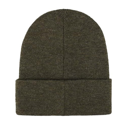 Levi's Mens All-Season Hero Beanie Soft Knit Cuffed Winter Hat, Warm & Comfortable Everyday Style - color: Marl Olive