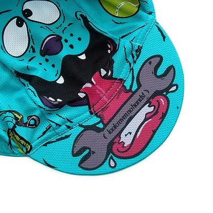 Funny Cycling Cap - Men and Women Cycling Hat-Under Helmet Bike Cap One Size - color: Aa6