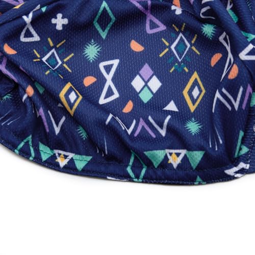 Cycling Cap with Sun Visor, Lightweight Polyester Bike Hat for Men & Women - color: Ck24