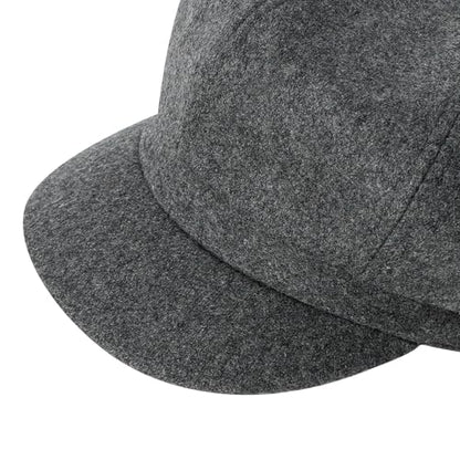 Newsboy Cabbie Baker boy hat Beret Cap for Women Pageboy Visor Paperboy Hat Sailor Fiddler Hat Adjustable - color: Gray