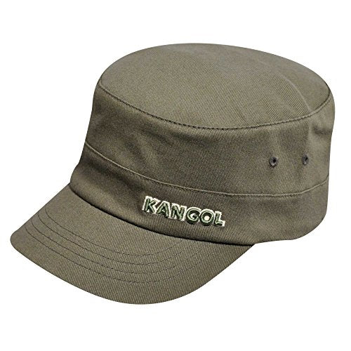 Kangol Cotton Twill Army Cap - color: Green, size: Small-Medium