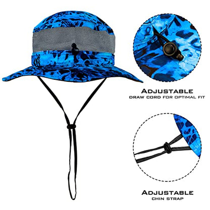 KastKing Sol Armis UPF 50 Boonie Hat for Sun Protection,Men Women - color: Shoreline