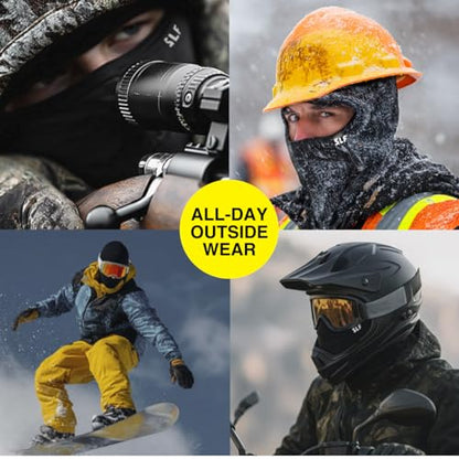 SLEEFS Thermal Fleece Balaclava - color: White