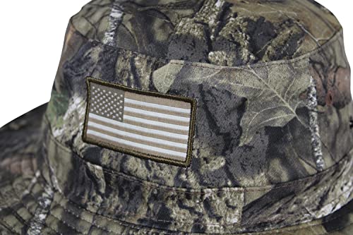 Paramount Outdoors Bayou American Flag Boonie Hat American Fit Design Floats - color: Break-up Country