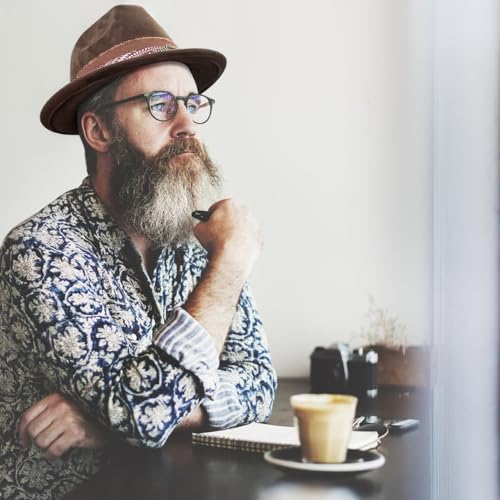 Fedora Trilby Hats for Men Women Handmade 1920s Classic Short Brim Hat with Feathers Unisex - color: Brown