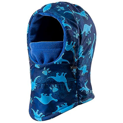 REDESS Winter Windproof Hat, Unisex Children Heavyweight Balaclava, Ski Mask with Thick Warm Fleece Face Cover - color: New Navy