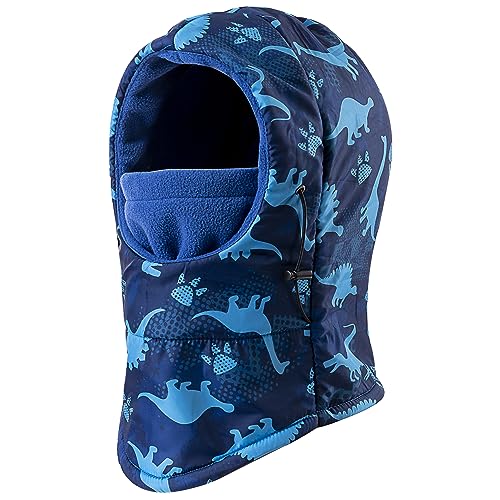 REDESS Winter Windproof Hat, Unisex Children Heavyweight Balaclava, Ski Mask with Thick Warm Fleece Face Cover - color: New Navy