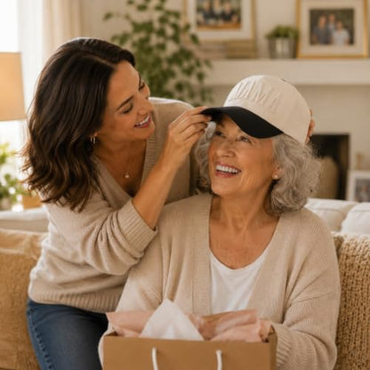 Women’s Mama Trucker Hat Trendy, Embroidered Adjustable Mom Baseball Cap, Two-Tone Ponytail Hat for Outfits - color: White