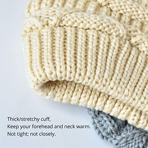 Women's Knitted Angora Wool Hat for Autumn and Winter Warm and Stylish with Rolled Brim and Slanted Rhinestones Cap - color: Z-sky Blue