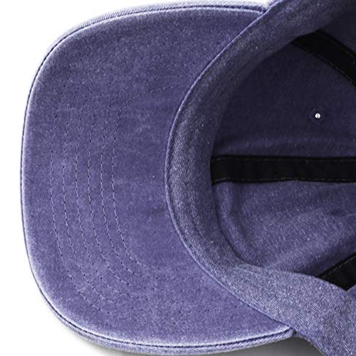 The Hat Depot 100% Cotton Pigment Dyed Low Profile Dad Hat Six Panel Cap - color: 1. Royal Blue