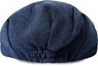 A&J DESIGN Baby Boy Toddler 2pcs Newsboy Hat & Bow Tie 3 Months - 8 Years - color: Navy Blue, size: 4-5T