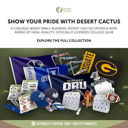 Desert Cactus University of Hawaii Embroidered Baseball Hat Cap - color: Grey