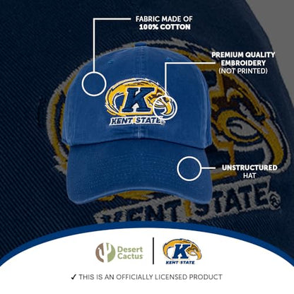 Desert Cactus University of Hawaii Embroidered Baseball Hat Cap - color: Blue