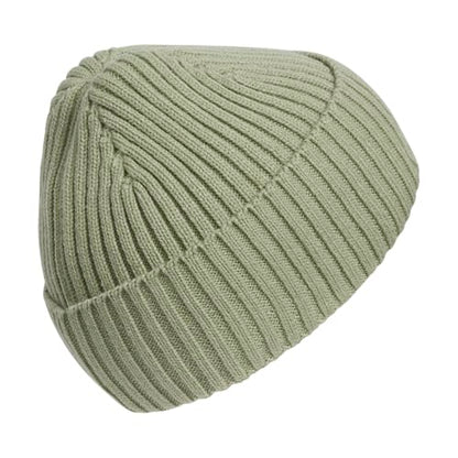 adidas Men's Pine Knot Fold Beanie - color: Tent Green/Black