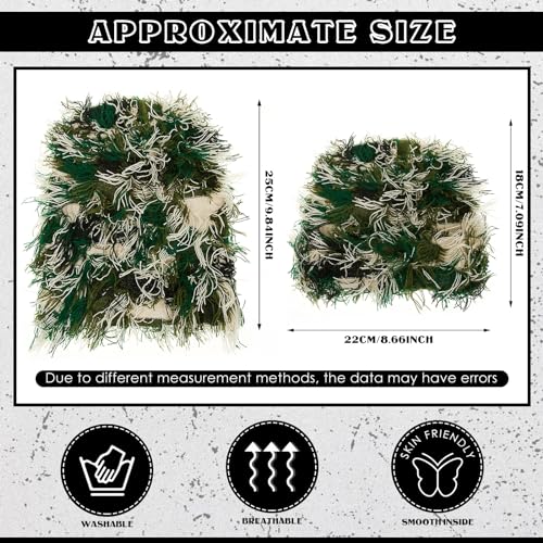 Chuarry Distressed Knitted Beanie Fuzzy Winter Hat - color: Assorted Army Green