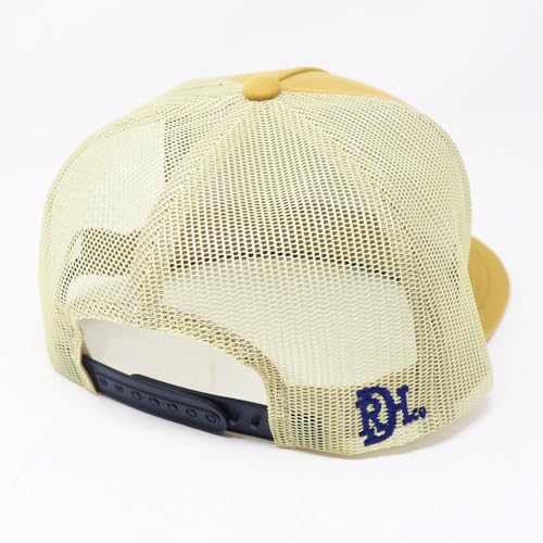 Red Dirt Hat Company Wildlife Hat | 5-Panel Western Adjustable Snapback Cap - color: Speedy 2 - Timber/Vegas Gold