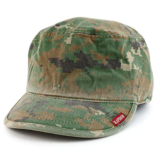 Armycrew Cotton Washed Cadet Style Army Cap - color: Wdl Digital