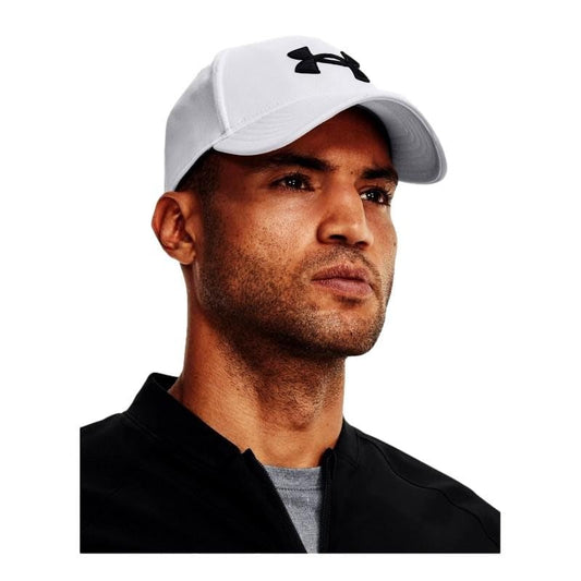 Under Armour Blitzing Hat Adjustable - color: (100) White / / Black