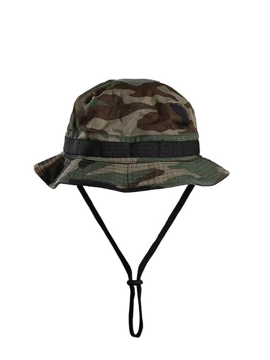 EMERSONGEAR Sunproof Short Brim Hat Tactical Boonie Hats for Men Women Outdoor Sport Hunting Fishing - color: Wolf Land