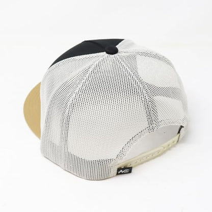 Longhorn Adjustable Snapback Western Hat - color: Black/Putty