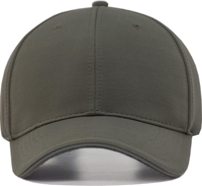 TSSGBL Men's Plain Baseball Hat - OSFM & XXL Big Head Fit，Adjustable Structured Ball Cap with Reflective Sandwich Brim - color: Charcoal, size: Medium-Large