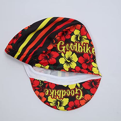 Man's Cycling Cap - Polyester Road Cycling Hat-Under Helmet - Cycling Helmet Liner Breathable&Sweat Uptake - color: Ccd