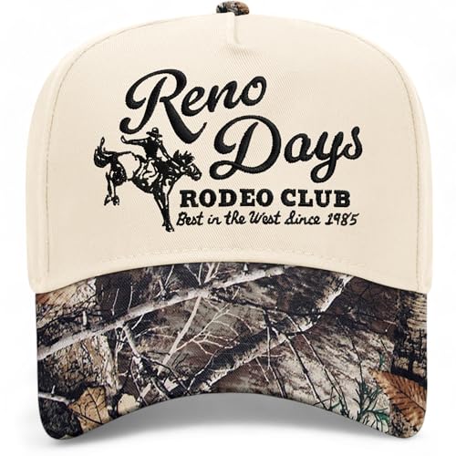 Reno Days in Nevada Hat | World-Class Vintage Trucker Hat for Men & Women - color: Tree Camo