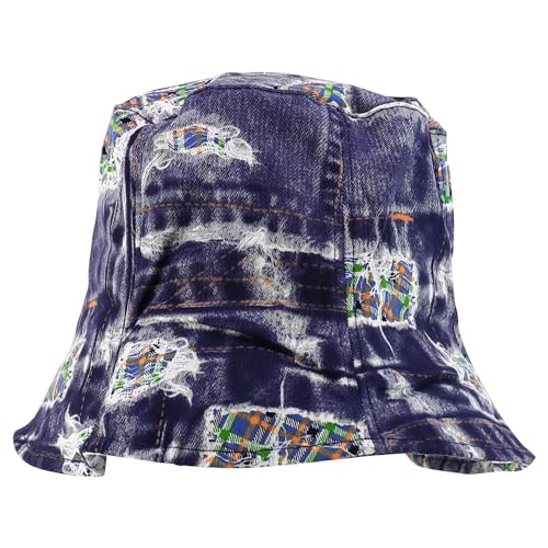 Armycrew Travel Outdoor Lightweight Bucket Hat - color: Navy Multi