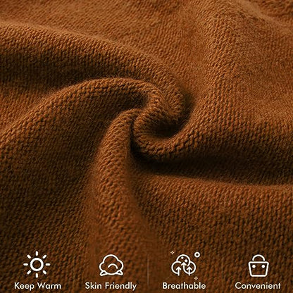 Knit Slouchy Beanie Hats for Women Cashmere Ski Cap Knitted Wool Soft Warm Winter Hat - color: A19-coffee
