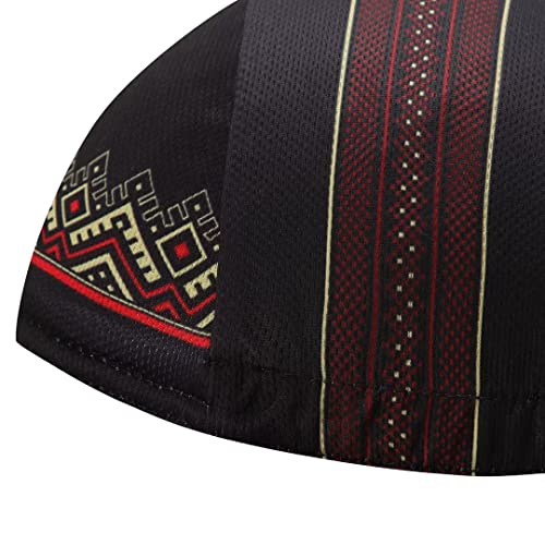 Cycling Cap - Polyester Road Cycling Hat-Under Helmet - Cycling Helmet Liner Breathable&Sweat Uptake - color: Da9