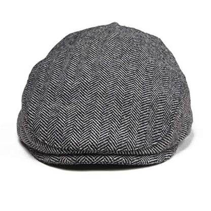 Toddler Wool Tweed Newsboy Cap - color: Style1, size: 2-3T